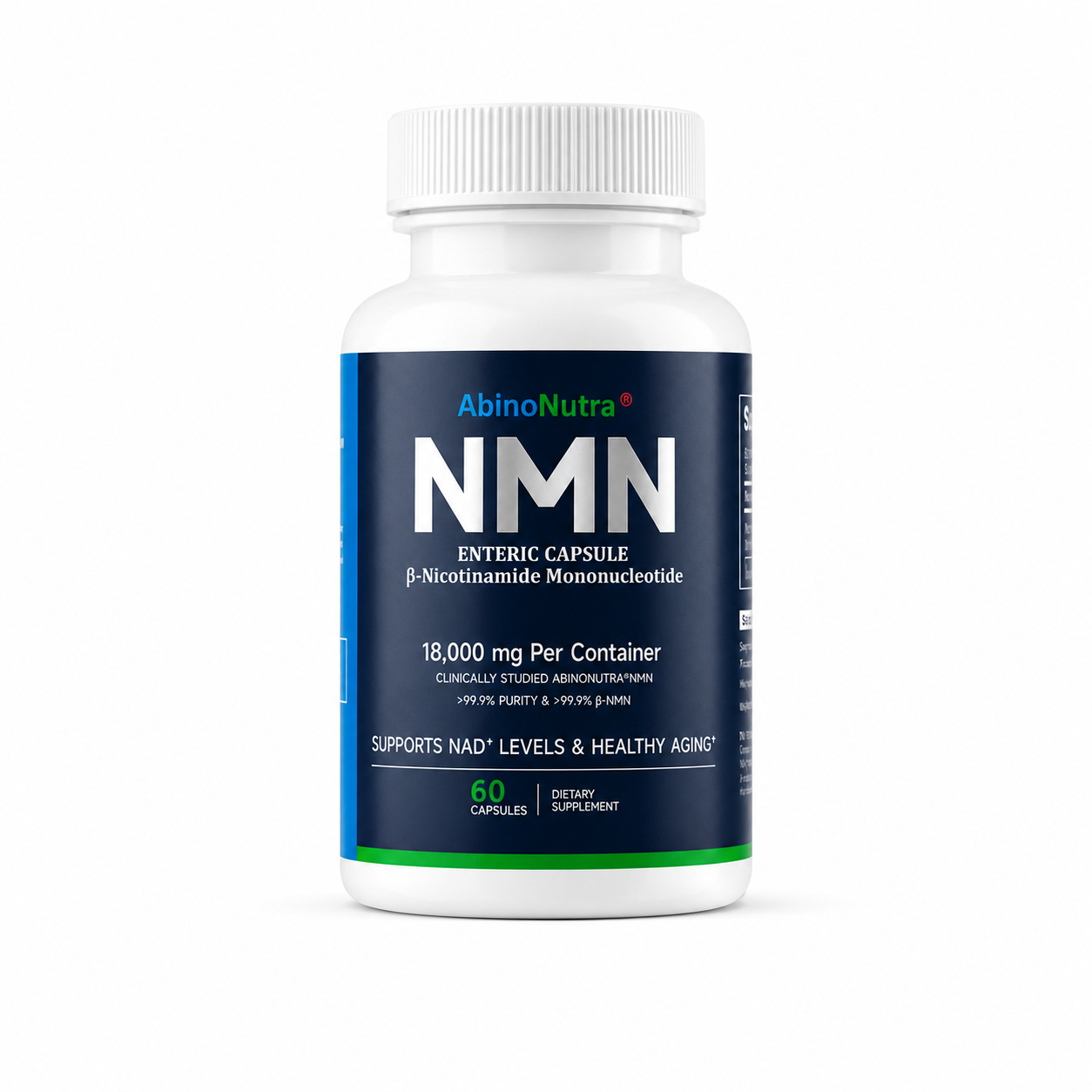 AbinoNutra® NMN Capsules - Pro NAD⁺ Optimization Formula
