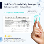 AbinoNutra® NR Capsules - Starter NAD⁺ Support Supplement - AbinoNutra